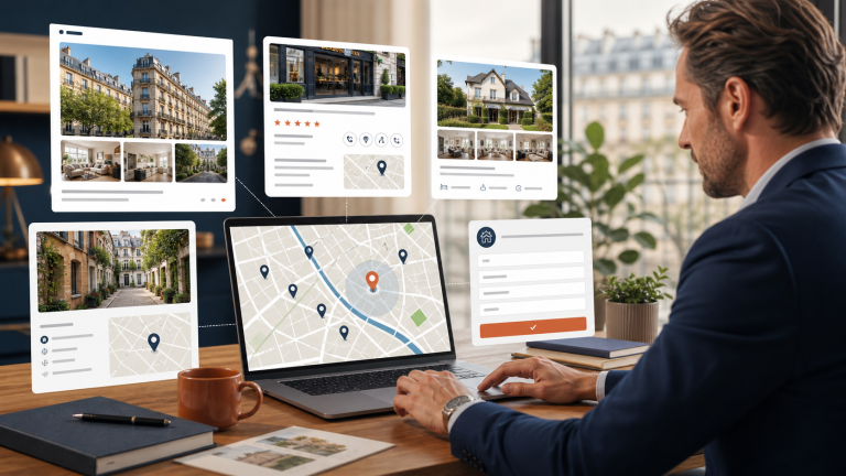 Pourquoi un site immobilier dédié convertit mieux qu’une simple page réseau générique